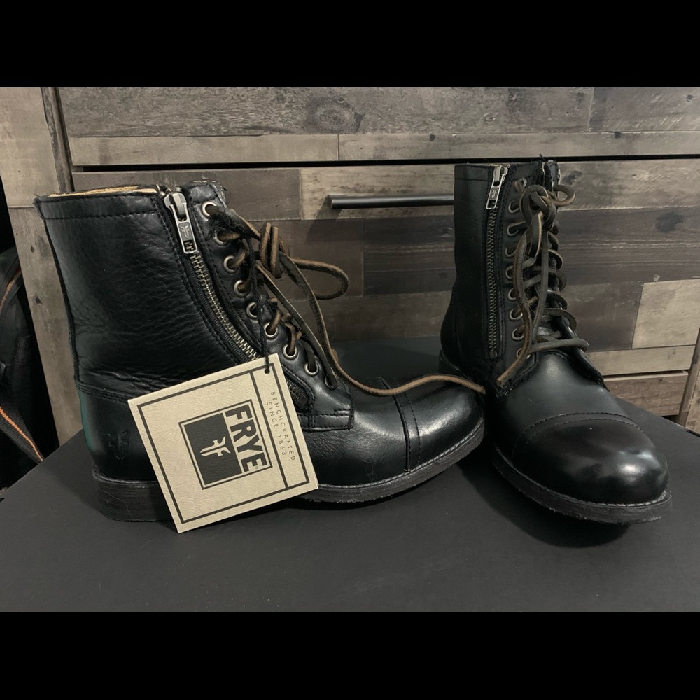 Brand new Frye Combat Boots